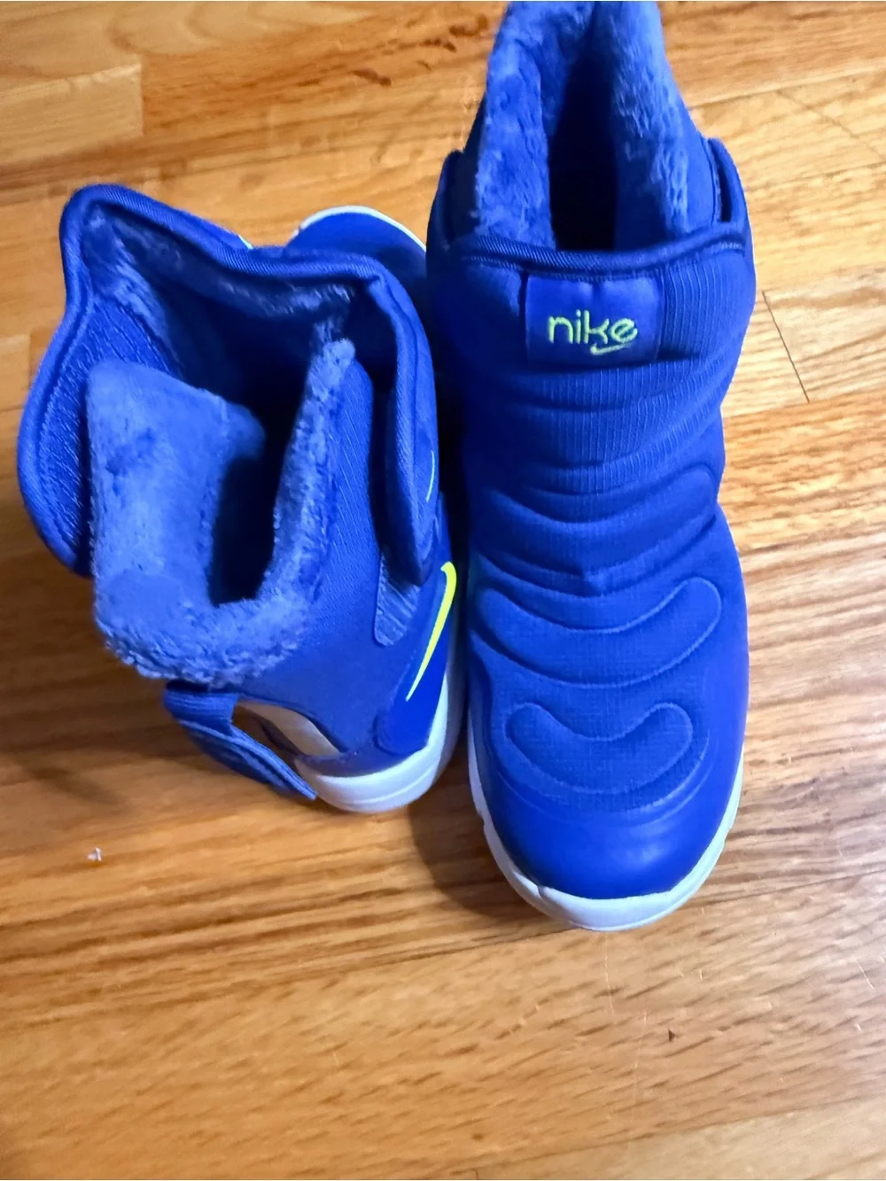 Nike Novice Blue Padded Winter Boots